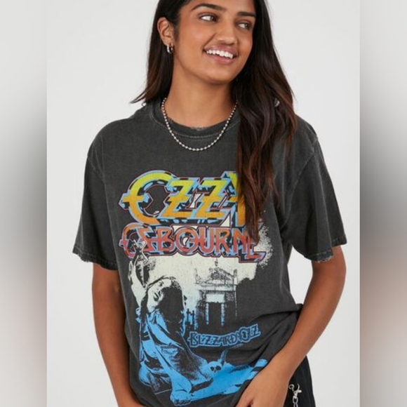 Ozzy Osbourne Blizzard Of Oz Graphic Band Tshirt - Picture 12 of 13
